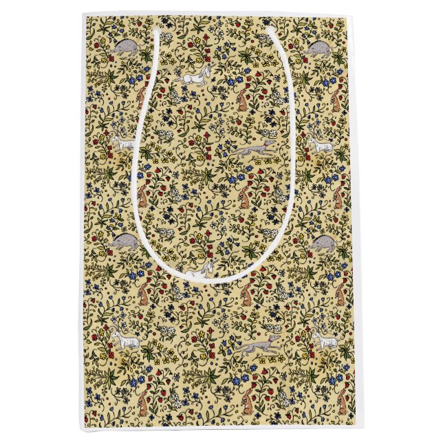 Mediana Bolsa de regalo de pergamino de animales medievale (Anverso)