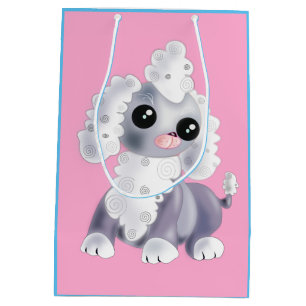 Mediana Bolsa de regalo de perro mascota lindo