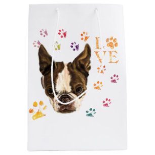 Mediana Bolsa de regalo de perro mascota lindo
