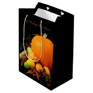 Mediana Bolsa de regalo de personalizado de frutas de Hall