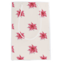 Bolsa de regalo de Poinsettia