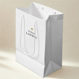 Mediana Bolsa de regalo de propuesta de dama de honor con 