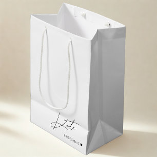 Mediana Bolsa de regalo de propuesta para dama de honor mo