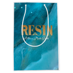 Mediana Bolsa de regalo de resina de productos hechos a ma