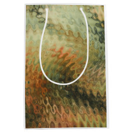 Mediana Bolsa de regalo de resumen de otoño