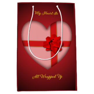 Mediana Bolsa de Regalo de San Valentín