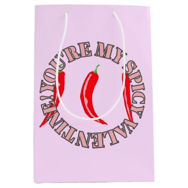 Mediana Bolsa de regalo de San Valentín picante (Anverso)