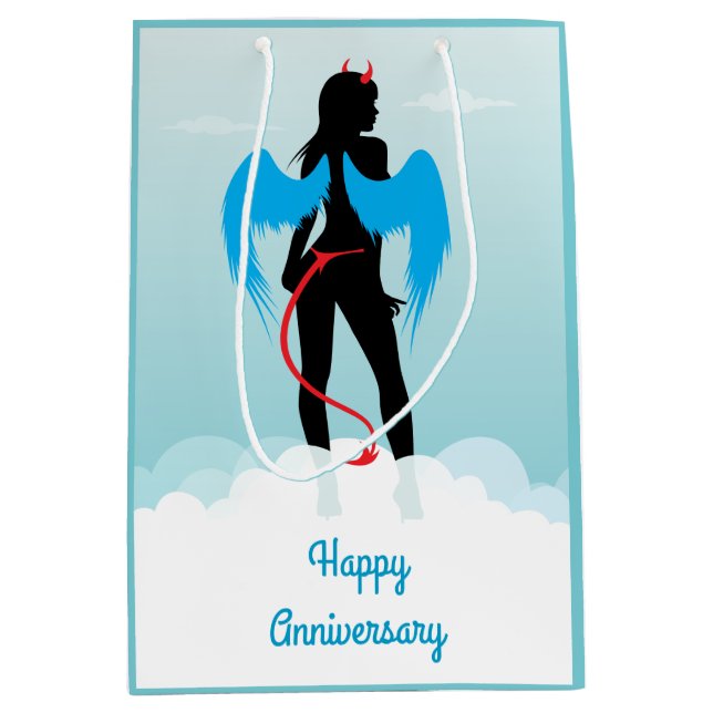 Mediana Bolsa de regalo de Sexy Angel Medium (Anverso)