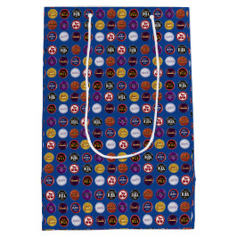 Mediana Bolsa de regalo de tapas de refrescos retro, regal