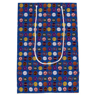Mediana Bolsa de regalo de tapas de refrescos retro, regal