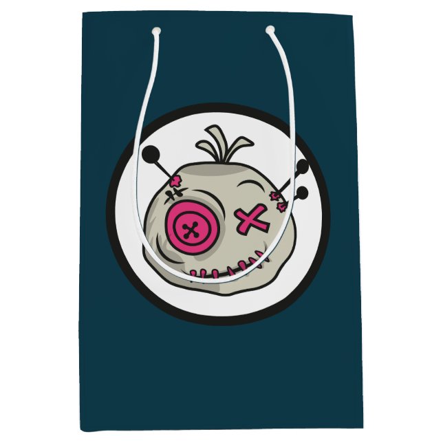 Mediana Bolsa de regalo de tokens de vudú - media, brillan (Anverso)