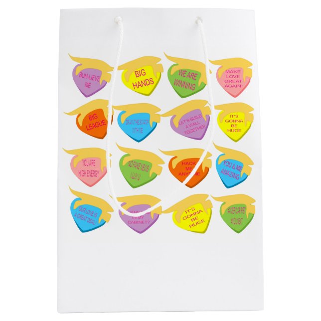 Mediana Bolsa de regalo de Trumpkin Lovin (Anverso)