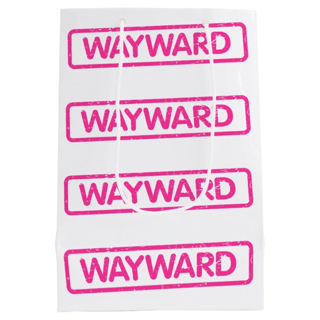 Mediana Bolsa de regalo de Wayward (Reverso)
