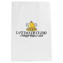 Bolsa de regalo del último día de quimioterapia