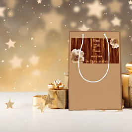Mediana Bolsa de regalo Dios cierra una puerta y abre otra