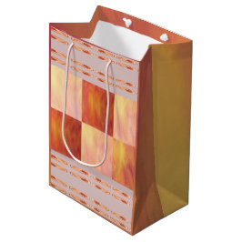 Mediana Bolsa de regalo Earthtone Skies