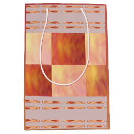 Mediana Bolsa de regalo Earthtone Skies