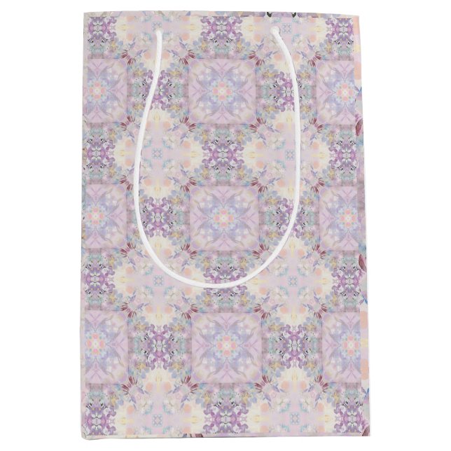 Mediana Bolsa de regalo elegante Pamela Pattern A (Anverso)