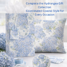 Bolsa de regalo floral Hortensia Azul