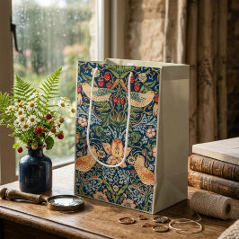 Mediana Bolsa de regalo Ladron de Fresas William Morris 