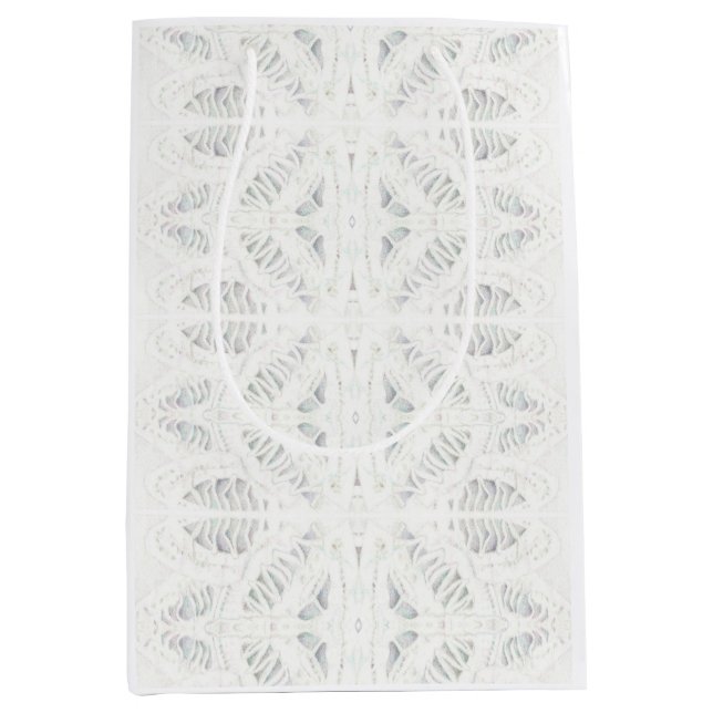 Mediana Bolsa de regalo media de BATTENBURG LACE (Anverso)