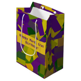 Mediana Bolsa de regalo media de bloques de aguijón mardi