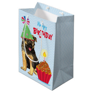 Mediana Bolsa de regalo media de pastelería de cumpleaños