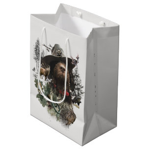 Mediana Bolsa de regalo media de puntero con cable en alem