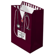Bolsa de regalo media para enfermera o Médica de f