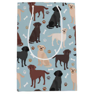 Mediana Bolsa de regalo media para los Labrador Recuperado
