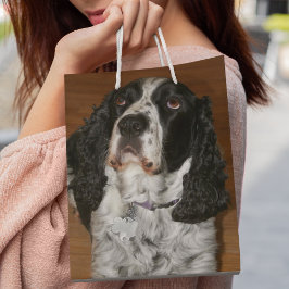 Mediana Bolsa de regalo media para Mascota de la foto en e