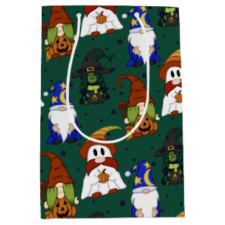 Mediana Bolsa de regalo (Mediana) Gnome-o-Ween