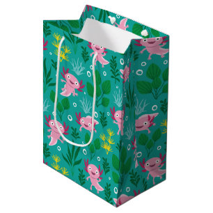 Mediana Bolsa de regalo medio Axolotl