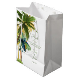 Mediana Bolsa de regalo medio de bodas de la playa de la p