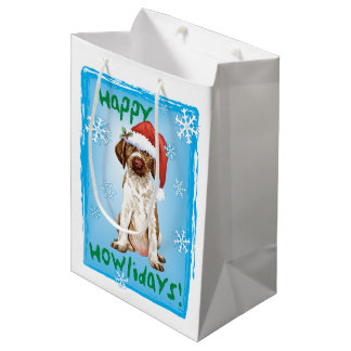 Mediana Bolsa de regalo medio GWP Happy Howlidays