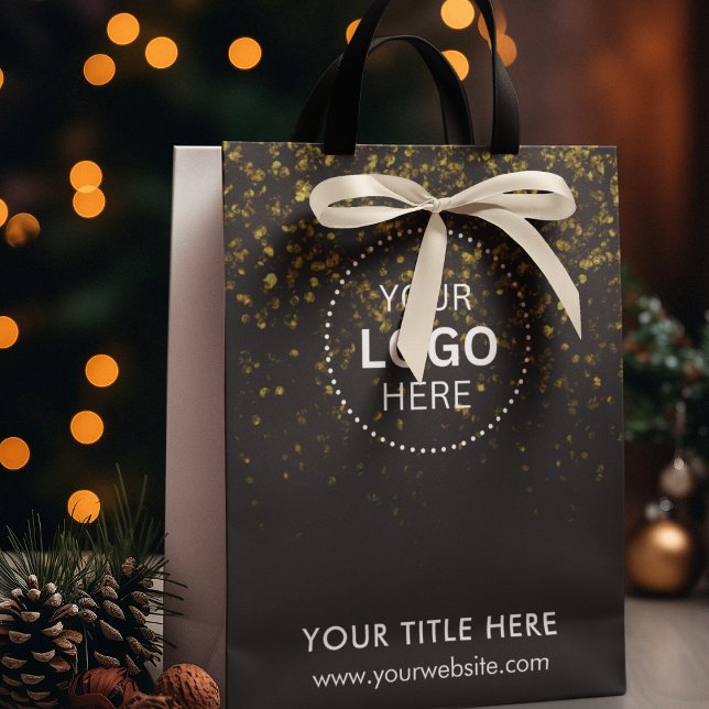 Mediana Bolsa de regalo moderna de negocios minimalista (Minimalist Business Modern Gift Bag)