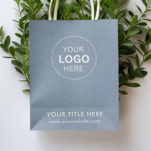Mediana Bolsa de regalo moderna minimalista para negocios