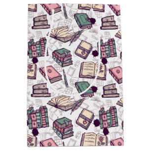 Mediana Bolsa de regalo para amantes de los libros