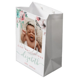 Mediana Bolsa de regalo para bebé recién nacida