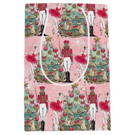 Mediana Bolsa de regalo para el ballet de pepitas Ballerin