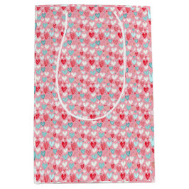 Mediana Bolsa de regalo para el corazón adorable