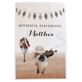 Mediana Bolsa de regalo para el espectáculo del violín