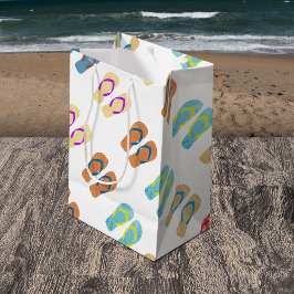 Mediana Bolsa de regalo para el Fiesta de veraneo colorido