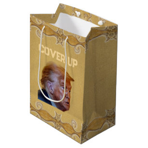 Mediana Bolsa de regalo para encubrir a Trump