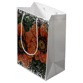 Mediana Bolsa de regalo para las bolas de naranja Daisy