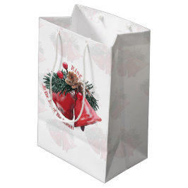 Mediana Bolsa de regalo para navidades - Anillo en la aleg