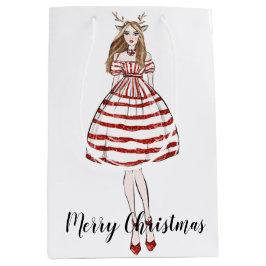 Mediana Bolsa de regalo para Navidades medianos