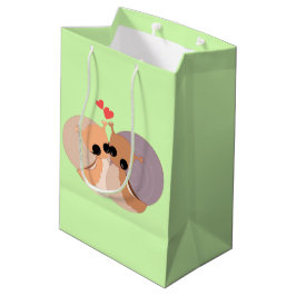 Mediana Bolsa de regalo para pareja de caracoles - Tus col