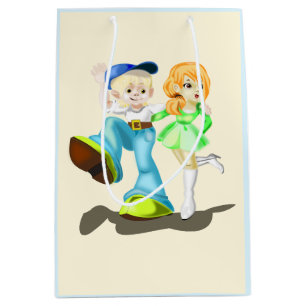 Mediana Bolsa de regalo para pareja linda