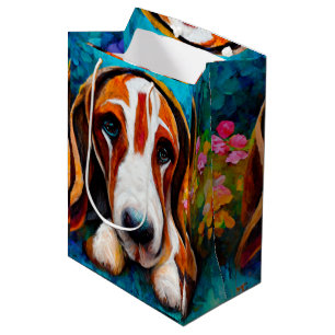 Mediana Bolsa de regalo para perros lindos